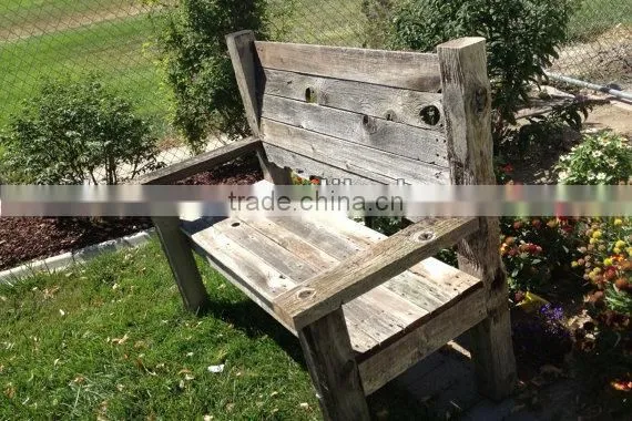 Rustic Wooden Bench photo-5