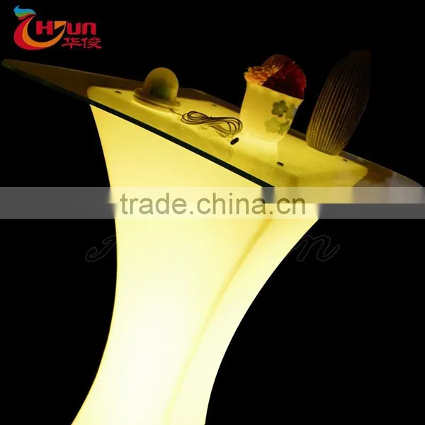 Commercial Bar Furniture Rechargable Battery Color Changing Led Bar Table photo-6