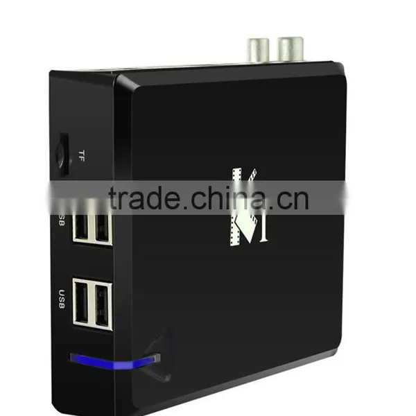 Best-selling K1 Android DVB-T2 Set Top Box AML 805 Android 4.4 Smart TV Box K1 Hybrid Android TV Box Shenzhen Factory