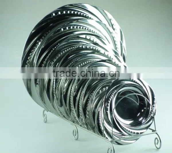 Round Plate Stainless Steel Soup Plate With Multi Size photo-3