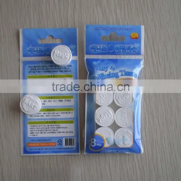 NON-woven Fabric Cheap Magic Tablet Tissues photo-5