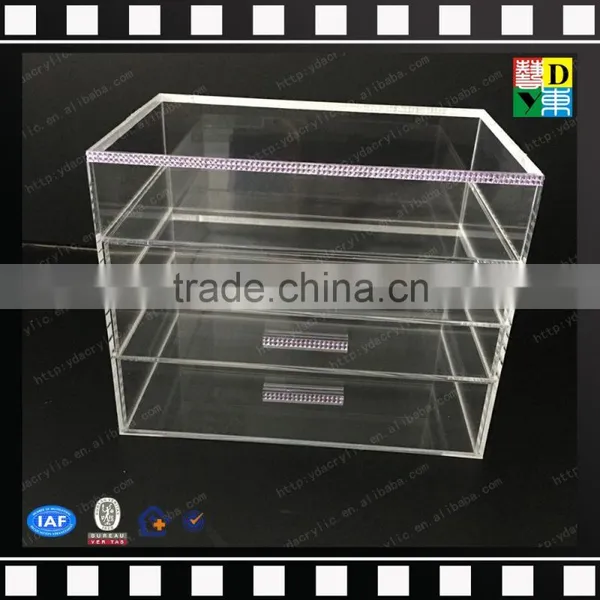 2016 Factory Direct Price Transparent Acrylic Lipstick Holder,custom Rotatable Makeup Organizer photo-6