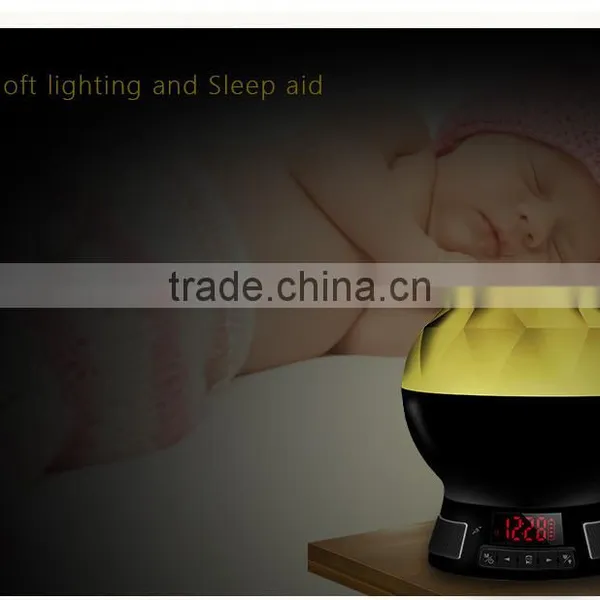 New Gadgets 2017 Electronics Motional Led Light Audio Bluetooth Speaker With 16M APP Colors photo-3
