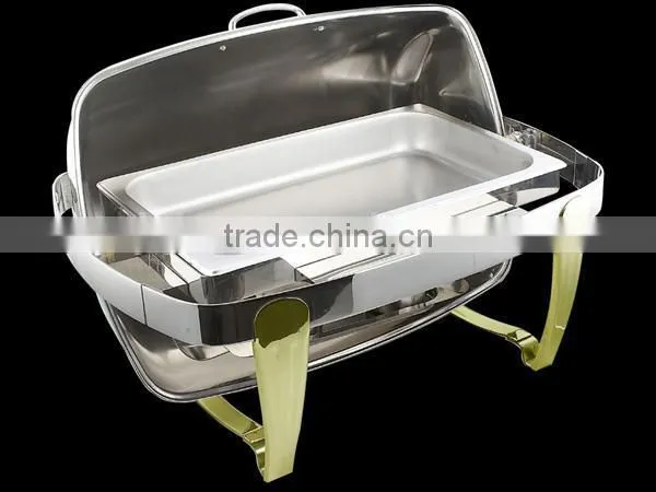 Induction Roll Top Stainless Steel Electric Chafing Dish Wholesale photo-3