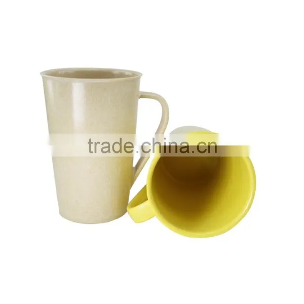 Long-lasting Ecological OEM Available Bamboo Fiber Water Cup Coffee Cup photo-2
