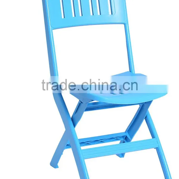 Plastic Foldable Outdoor Chair With Iron Feet photo-3