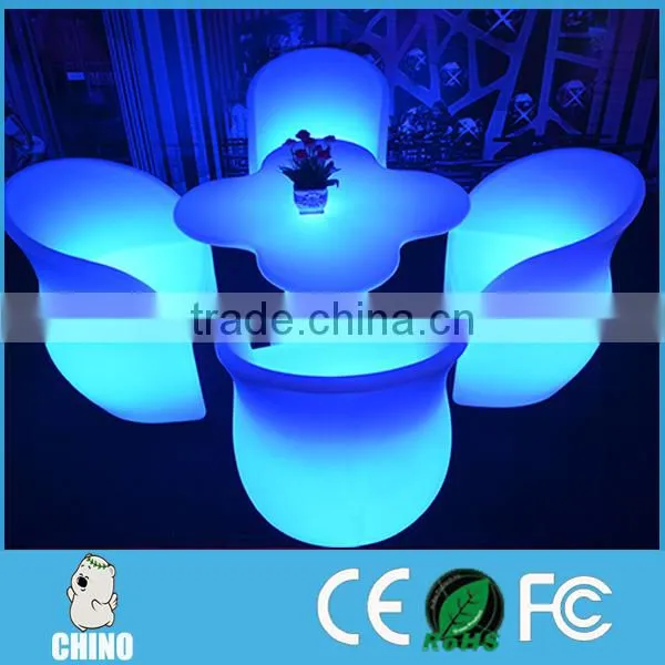 Classy and Clean LED Glow Furniture Table Flower Table photo-3