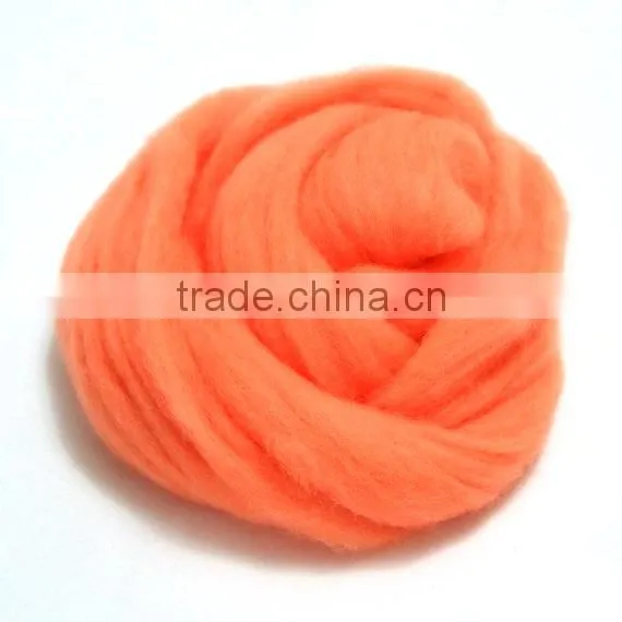 Wholesale Cheap Price Free Sample Wool Roving Top for Crafts Felting photo-2