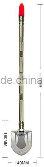 Survival Equipment Camping Survival Tools Multifunction Shovel Saw Slice Chopp,wire Cutter, Flashlight photo-2