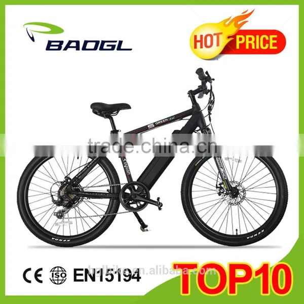 Unfoldable Electric Downhill Mountain Bike With Full Suspension