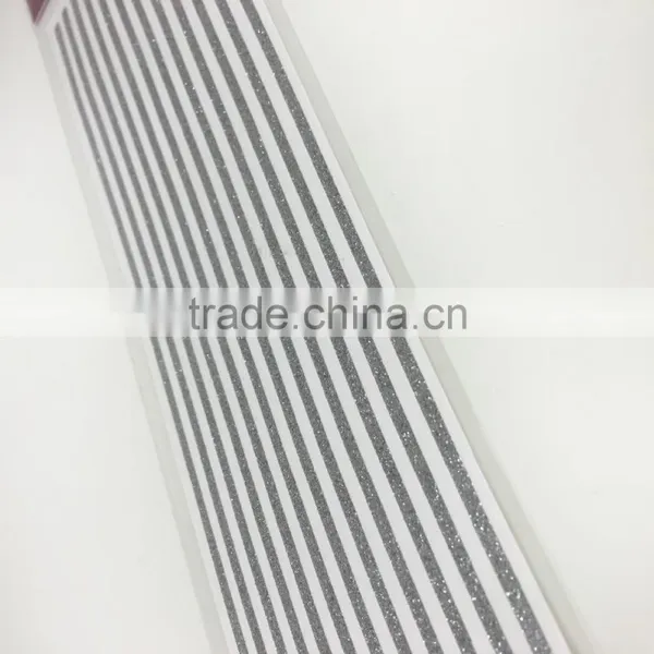 Silver Glitter Sticky Border, Shiny Glitter Border Sticker, X'mas Sliver Sticky Border photo-5