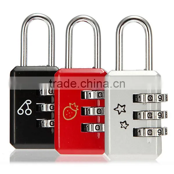 Code Combination Smart Padlock Resettable Luggage Suitcase Travel Security Password Lock photo-2