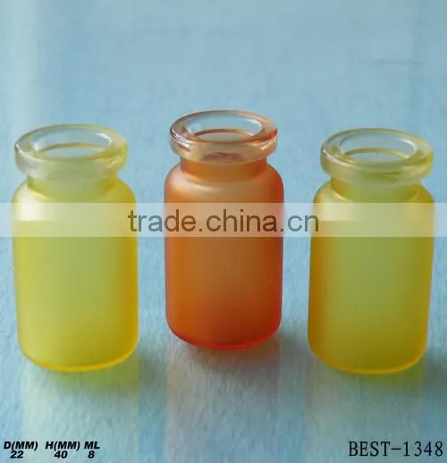 Various Size Blue Colored Test Tube Glass Screw Top Test Tube for Labor Use photo-6