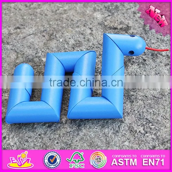 2017 New Products Simulation Animals Kids Wooden Snake Toys W01B035 photo-4