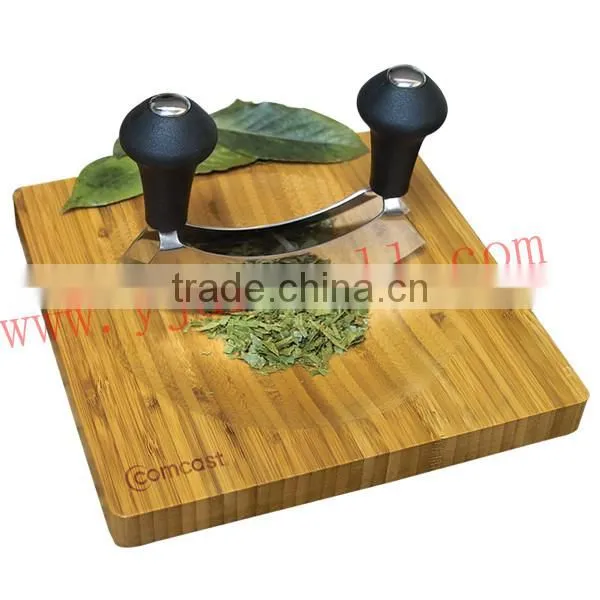 KN-5228 5-Inch Blades Stainless Steel Mezzaluna Herb Chopper photo-4