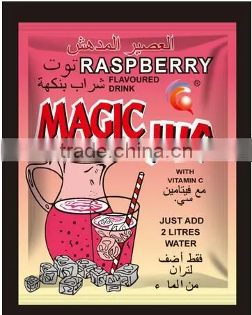 Raspberry Flavor Dried Powder Instant Juice Drink 5G Sachet photo-2