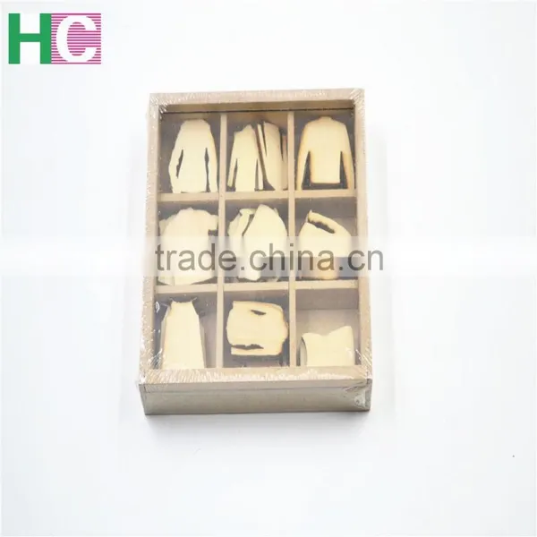 2016 Art Craft New Design Christmas Present Wooden Stamps Snow Wood Toy Piece photo-5