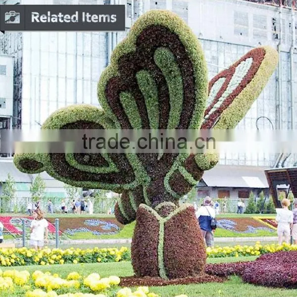 Artificial Outdoor Milan Grass Topiary Animal Shape for Garden Decor photo-4