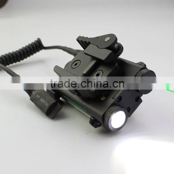 New Military Standard Compact Square Design Tactical ES-FX103-LG Green Laser Sight With Led Flashlight Combo (FDA Certified) photo-5