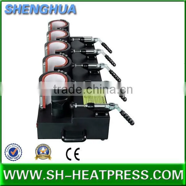 5 Silicone Mug Wrap 5 In1 Mug Heat Press Sublimation Machine photo-3
