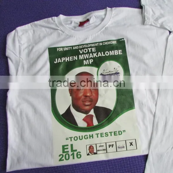 1 Dollar Cheap Polyester Elestion T-shirt photo-5