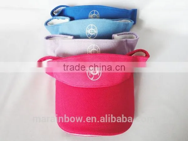 High Quality Running Sun Visor Cap Custom Sun Visor Cap Hat OEM Sports Visor Caps