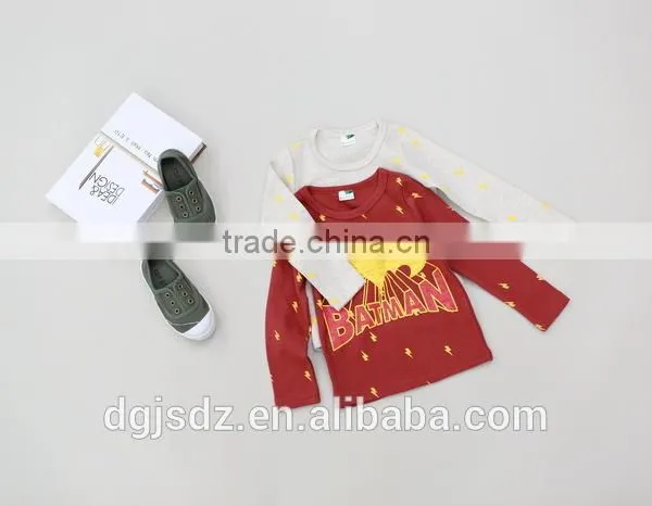 Hot Sells Kids Carton Printed Long Sleeve 100% Cotton t Shirt Kids Clothing photo-4
