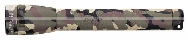 Camo Mini Mag-Lite Flashlight - Features Two AA Alkaline Batteries and Comes in Camouflage With Your Logo photo-2
