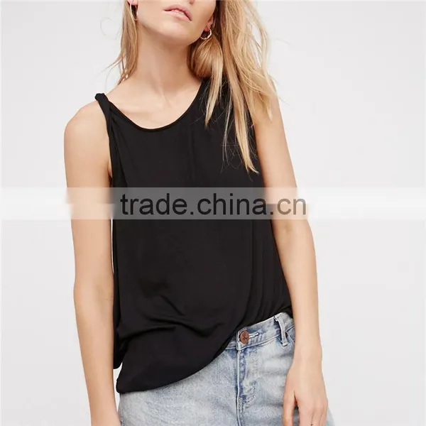 Hot Sale Stylish Sleeveless Soft Back Neck Blouse Designs Photos photo-2