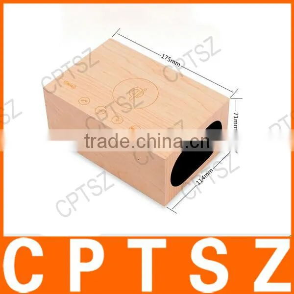 Portable Speaker Bluetooth USB4.0 Dual USB NFC Wooden Bluetooth Speaker Wriess Charging Bluetooth Speaker photo-6