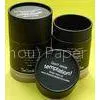 Customized Black Non-toistic Rigid Cardboard Telescoping Paper Tube Box for Gift Packing