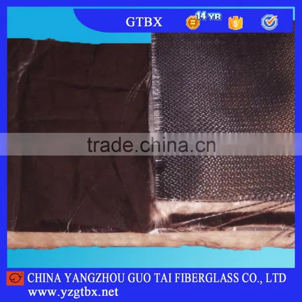 Fiberglass Needled Mat Special Compounds Aluminum Foil on One Side and Graphite Fabric on Another Side For Car's Application