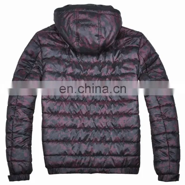 2015 Lastest Fashion Thick Handsome Warm Men Camouflage Coat photo-3
