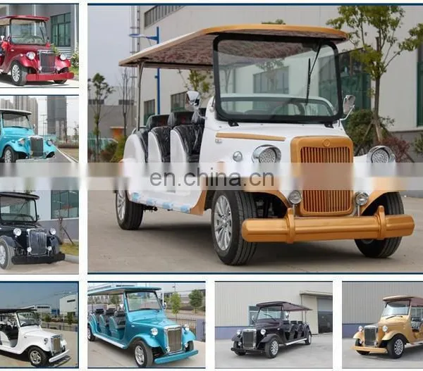 Eight Seat Classic Car Electric Golf Car photo-4