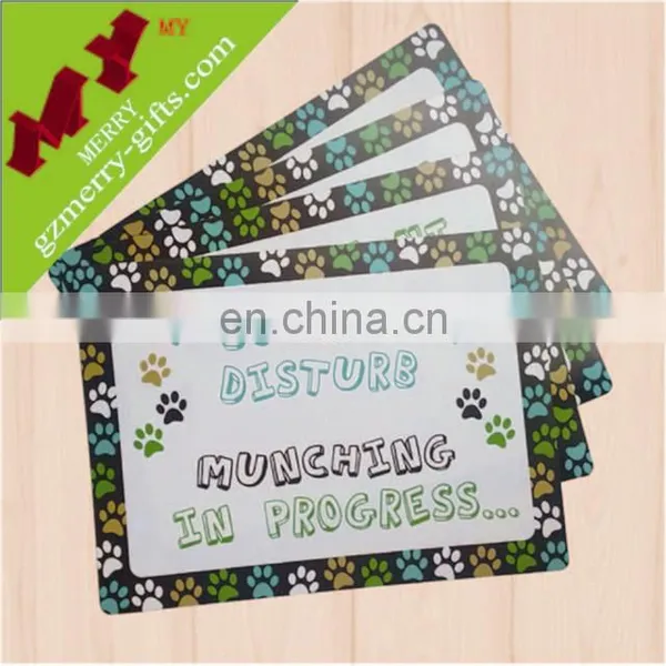 Cheaper Personalized Table Placemat / Custom Pvc Placemat Wholesale photo-2