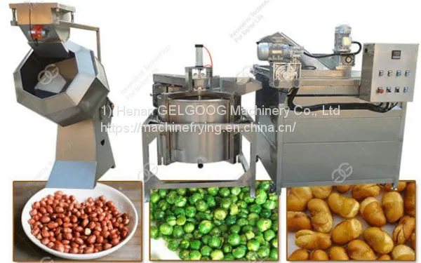 Fried Food Seasoning Machine|Automatic Fried Peanuts Seasoning Machine|Fried Snack Nuts Flavoring Making Machine photo-3