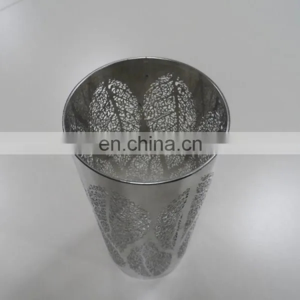 Chemical Etching Pretty Metal Lamp Chimney With Unique Design photo-5