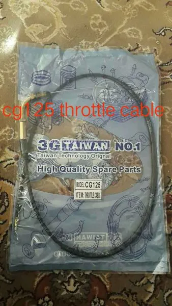 CG125 Motorcycle Throttle Cable/motorcycle Engine Accessories/motor Engine Parts photo-2