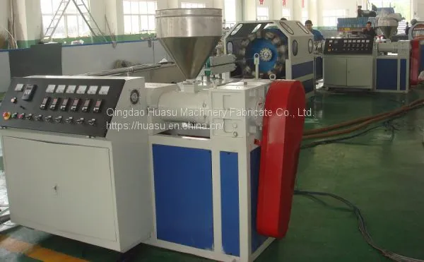 PVC Fiber Garden Hose Tube Making Machinery photo-2