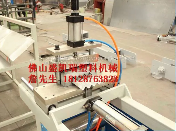 Pvc Plastic Angle Protection Line Extruder photo-5