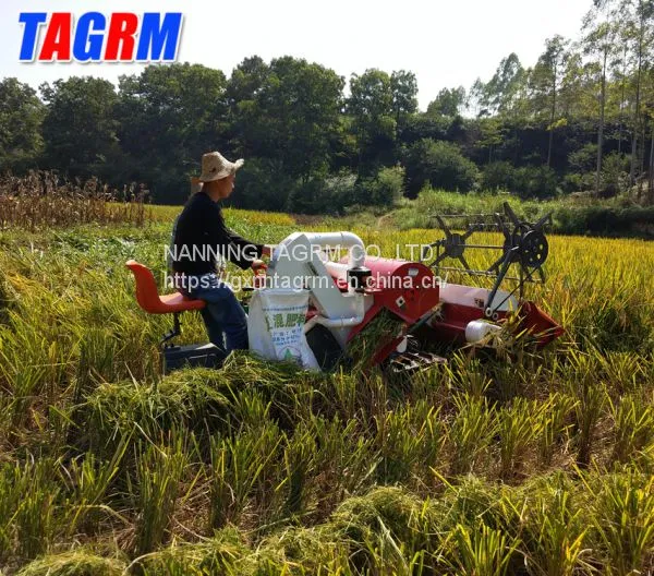 Agricultural Professional Supplier Mini Combine Wheat Harvester / Rice Harvester in Nigeria photo-3