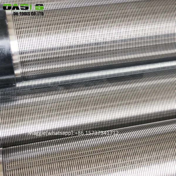 Stainless Steel Round Tube V Slot Filter Mesh Well Screens Pipes photo-5