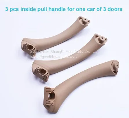 Inner Door Pull Handle Cover Trim Gray Beige Black Left Right For BMW 3 Series E90 E91 E92 316 318 320 325 328i photo-2