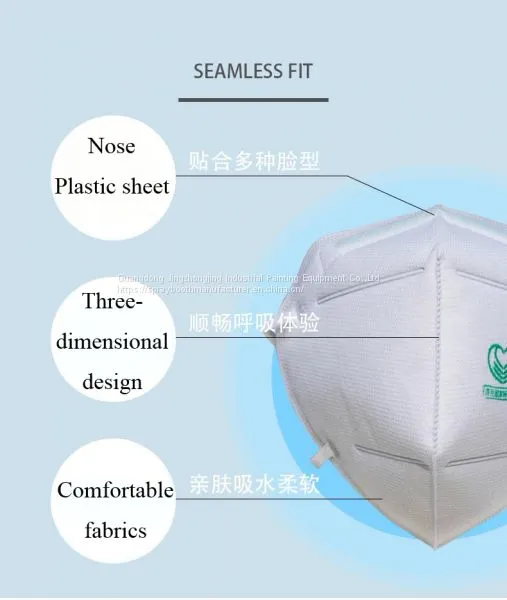 Whole Sale Disposable Protective Mask KN95 Virus Protection Mask Dust and Fog photo-3