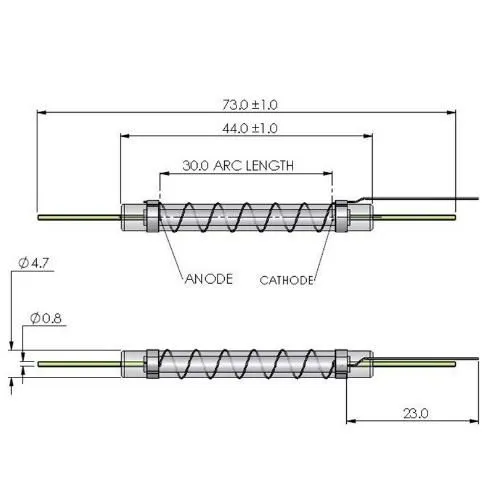 Arc Lamp 250 Watt Luminous Top White Light Metal Block Collection Power Lighting Xenon IPL photo-3