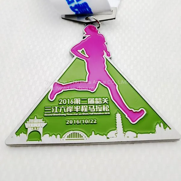 Zinc Alloy Activity Competition Medal Custom Creative Paint Games Metal Medal Marathon Medal Custom photo-4