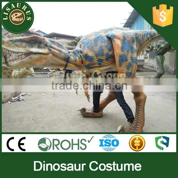 Lisaurus-C-Attractive European Children Museum Hidden Legs Dinosaur Suit photo-6
