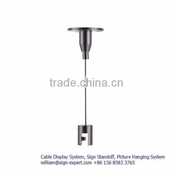 Cable Hanging Display Suspension Wire Sign Holder photo-3