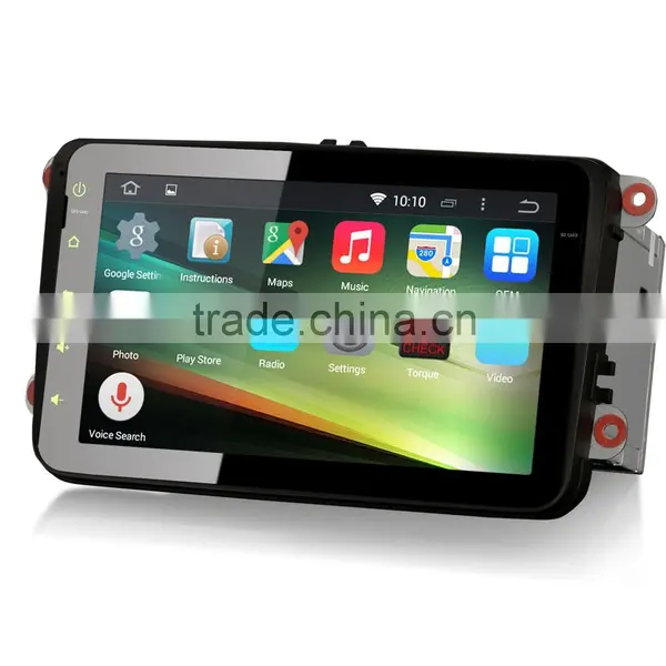 Erisin ES2802V 8" Polo EOS Android 4.4.4 2 Din Car Multimedia With GPS WiFi Bluetooth photo-6