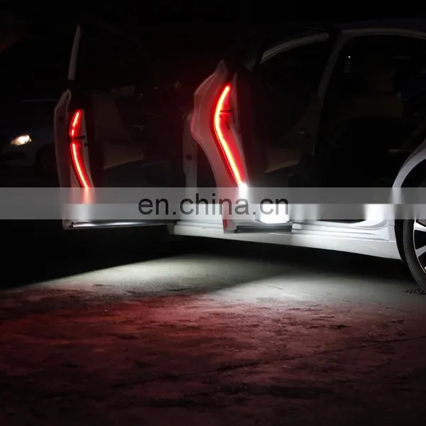 Led Car Door Light Strip 120cm Strobe Warning Streamer Welcome Lamp Waterproof Auto Decorative Ambient Atmosphere Lights 12v New photo-3